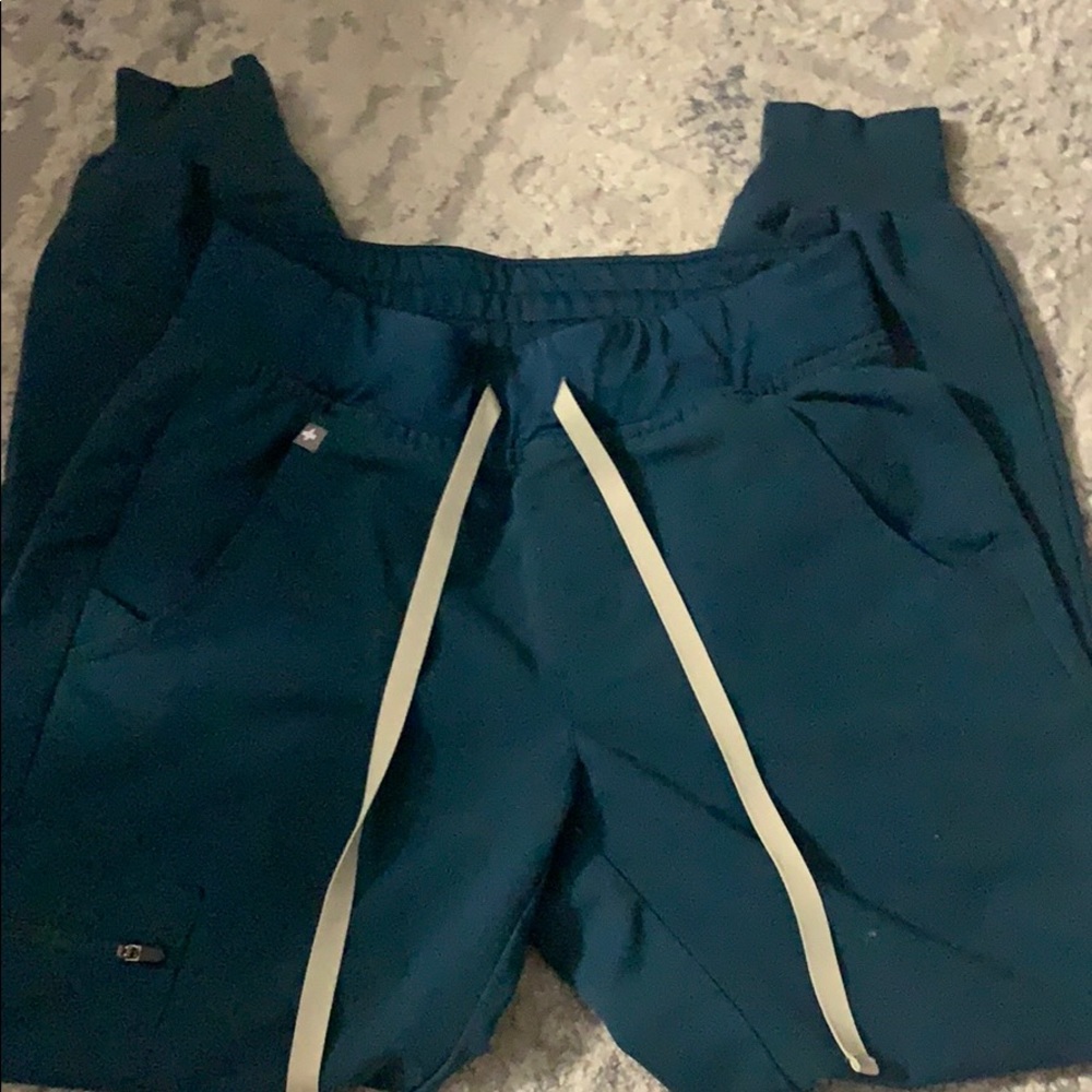 FIGS CARIBBEAN BLUE JOGGERS XSP